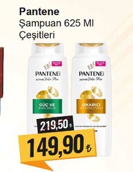 Pantene Şampuan Çeşitleri 625 ml