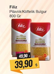 Filiz Pilavlık/Köftelik Bulgur 800 gr