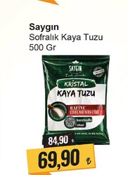 Saygın Sofralık Kaya Tuzu 500 gr