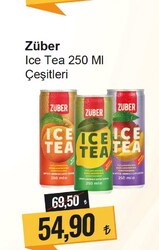 Züber Ice Tea Çeşitleri 250 ml