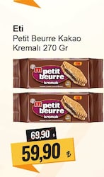 Eti Petit Beurre Kakao Kremalı 270 g