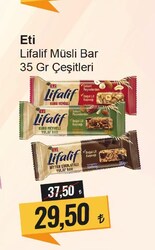 Eti Lifalif Müsli Bar Çeşitleri 35 g