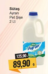 Sütaş Ayran Pet Şişe 2 lt