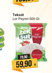 Teksüt Lor Peyniri 500 gr
