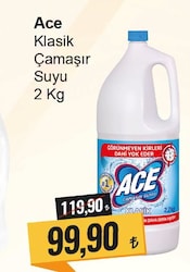 Ace Klasik Çamaşır Suyu 2 kg