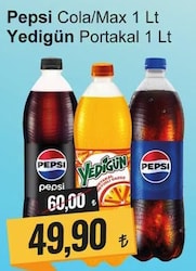 Pepsi Cola/Max Yedigün Portakal 1 lt