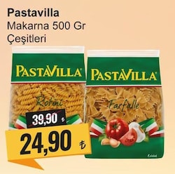 Pastavilla Makarna Çeşitleri 500 gr