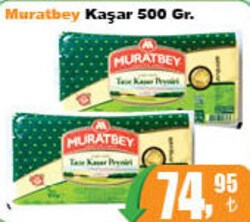 Muratbey Kaşar 500 gr