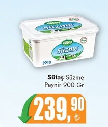 Sütaş Süzme Peynir 900 gr