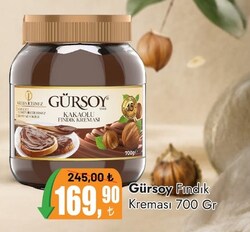 Gürsoy Fındık Kreması 700 gr