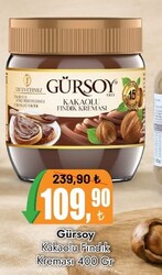 Gürsoy Kakaolu Fındık Kreması 400 gr