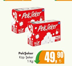 Pekşeker Küp Şeker 1 kg