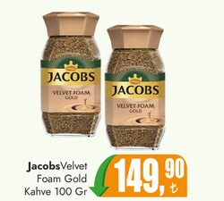 Jacobs Velvet Foam Gold Kahve 100 gr