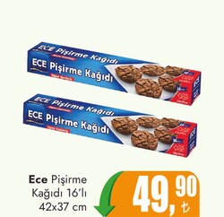 Ece Pişirme Kağıdı 16'lı