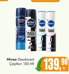 Nivea Deodorant Çeşitleri 150 ml