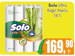 Solo Ultra Kağıt Havlu 16'lı