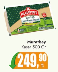 Muratbey Kaşar 500 gr