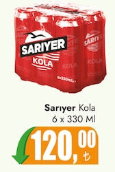 Sarıyer Kola 6x330 ml