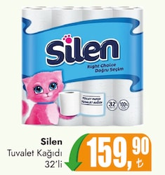 Silen Tuvalet Kağıdı 32'li