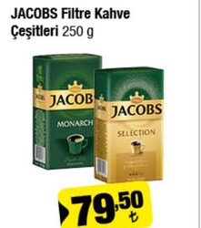 Jacobs Filtre Kahve 250 g Çeşitleri 