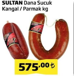 Sultan Dana Sucuk Kangal /Parmak kg 