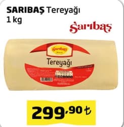 Sarıbaş Tereyağı 1 kg 