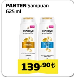 Pantene Şampuan 625 ml