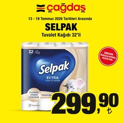 Selpak Tuvalet Kağıdı 32'li
