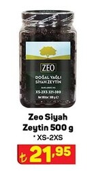 Zeo Siyah Zeytin 500 g XS-2XS