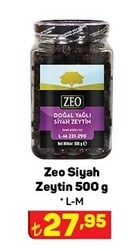 Zeo Siyah Zeytin 500 g L-M