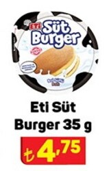 Eti Süt Burger 35 g
