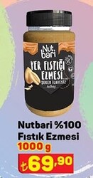 Nutbari %100 Fıstık Ezmesi 1000 g