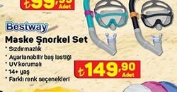 Bestway Maske Şnorkel Set