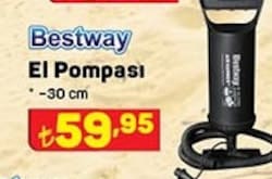 Bestway El Pompası 30 cm