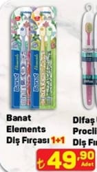 Banat Elements Diş Fırçası 1+1