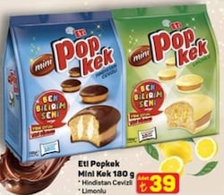 Eti Popkek Mini Hindistan Cevizli Kek 180 gr