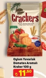 Oylum Yuvarlak Domates Aromalı Kraker 100 g 