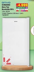 Onvo OVBZD90 Mini Buzdolabı