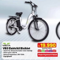 Volta VB3 250 W Elektrikli Bisiklet