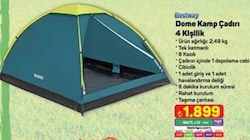 Bestway Wander Dome 4 Kişilik Kamp Çadırı