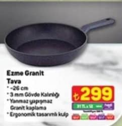 Vivaldi Ezme Granit Tava 26 cm