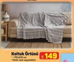 Koltuk Örtüsü 170x210 cm 