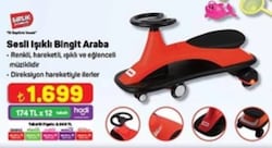 Birlik Oyuncak Sesli Işıklı Bingit Araba