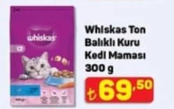 Whiskas Ton Balıklı ve Sebzeli 300 gr Yetişkin Kuru Kedi Maması
