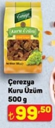 Çerezya 500 gr Kuru Meyve Üzüm