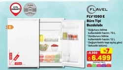 Flavel FLV 1090 Büro Tipi Mini Buzdolabı