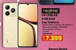 Realme C61 256 GB 8 GB