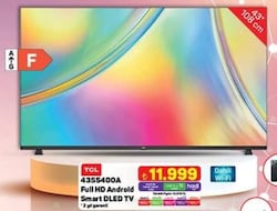 TCL 43S5400A Full HD 43' 109 Ekran Uydu Alıcılı Android Smart LED TV