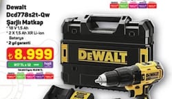 Dewalt DCD778S2T Darbeli Matkap