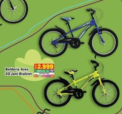 Belderia Tec Ares 20 Jant Bisiklet Neon Sarı